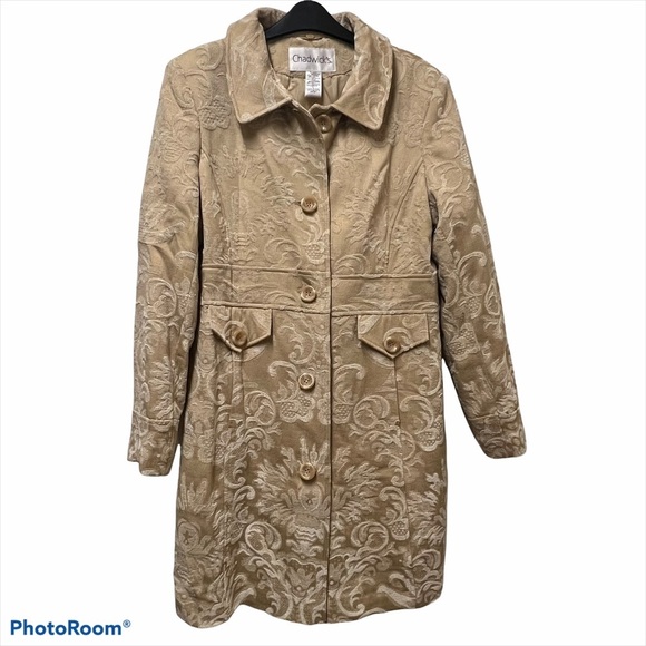 Vintage Chadwicks Tapestry Winter Coat - Picture 1 of 6